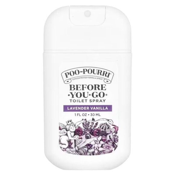 2 Poo-Pourri Before You Go Lavender Vanilla Toilet Spray 1 Fl Oz - Picture 2 of 5